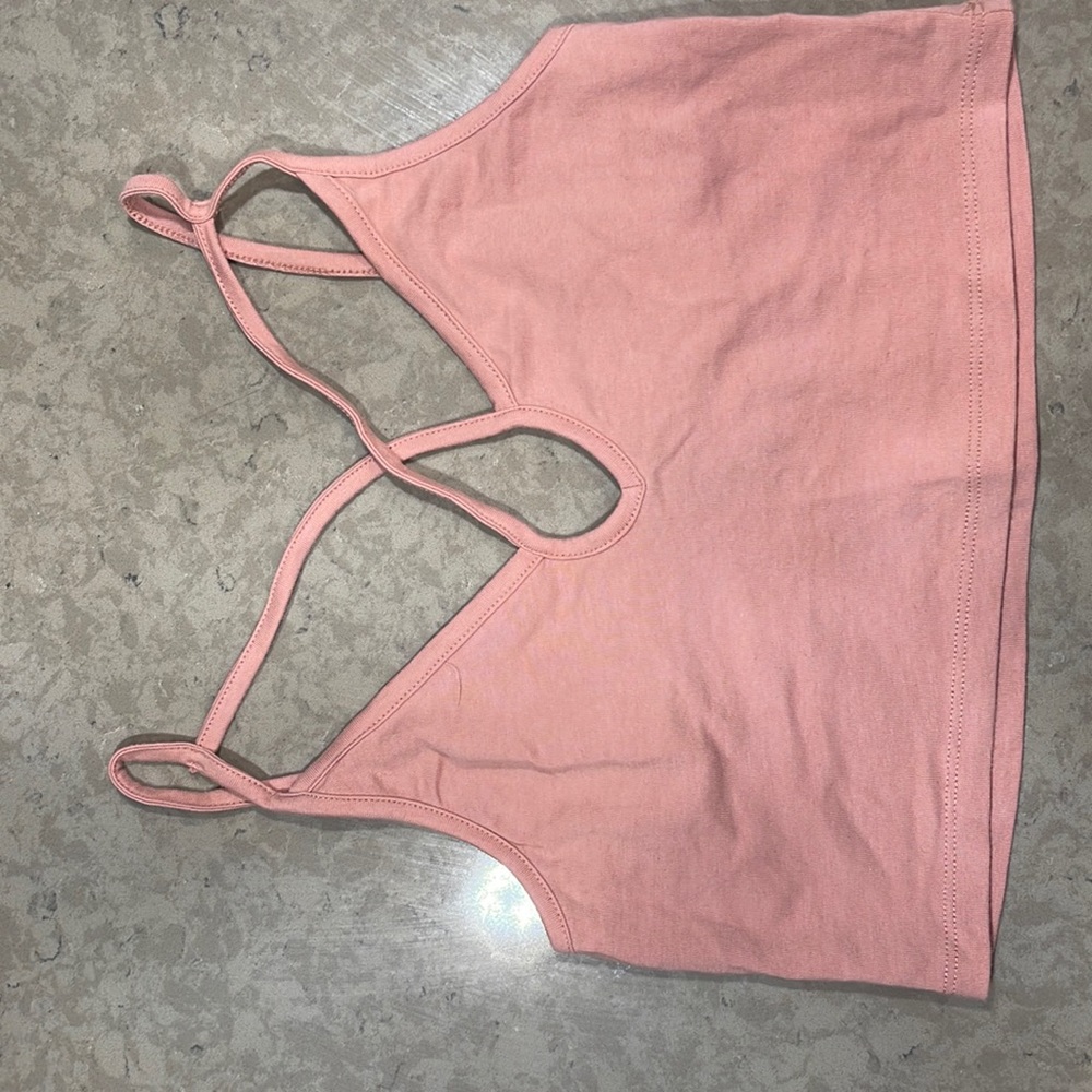 Cropped Forever 21 crossed cami.